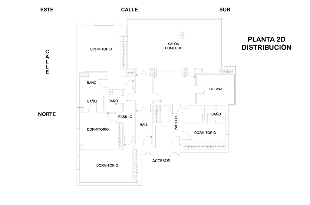 Plano Distribución 2D
