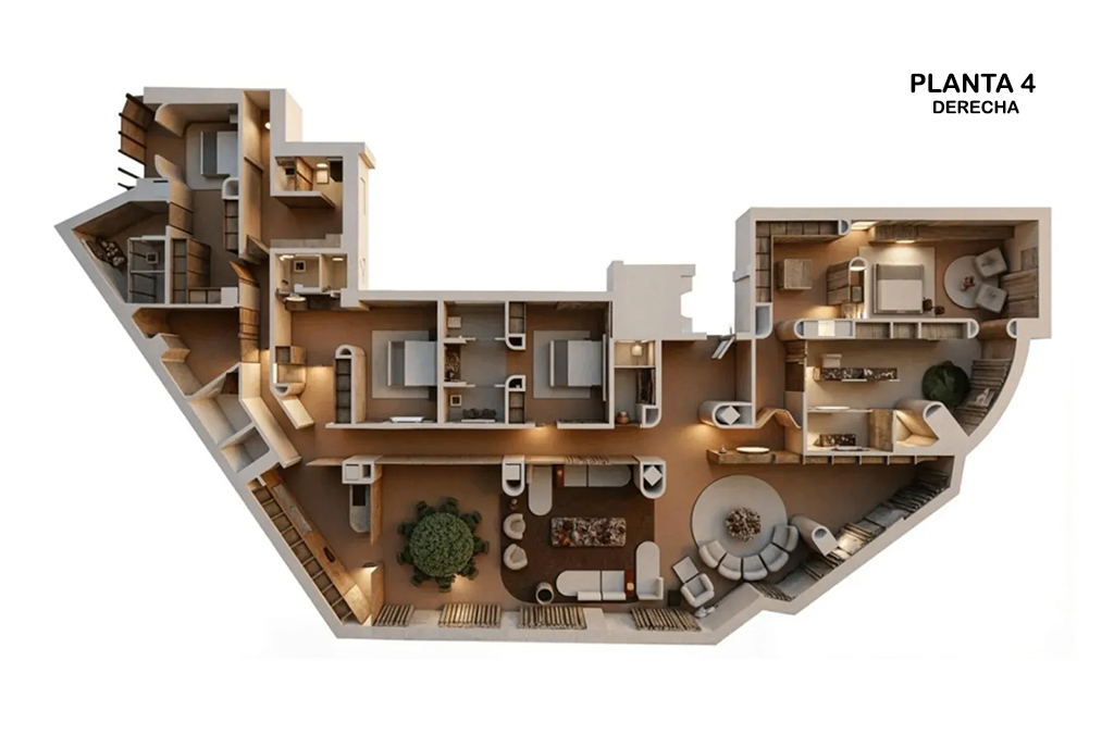 Planta 4 derecha